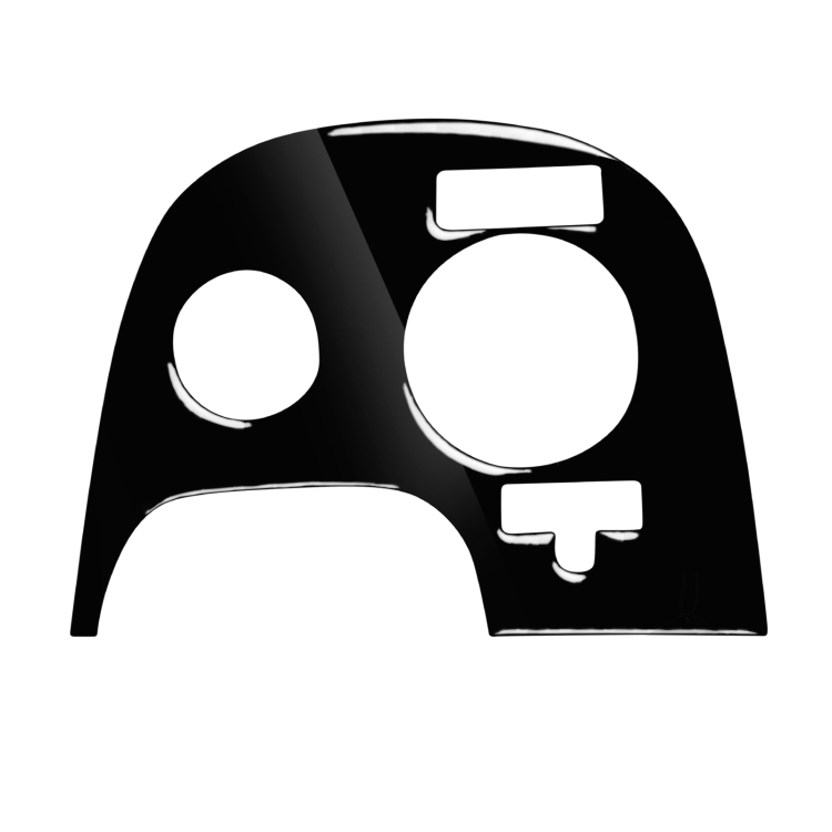 

For Chevrolet Corvette C5 2000-2004 Car Lower Console B with Traction Control Decorative Sticker, Left Drive