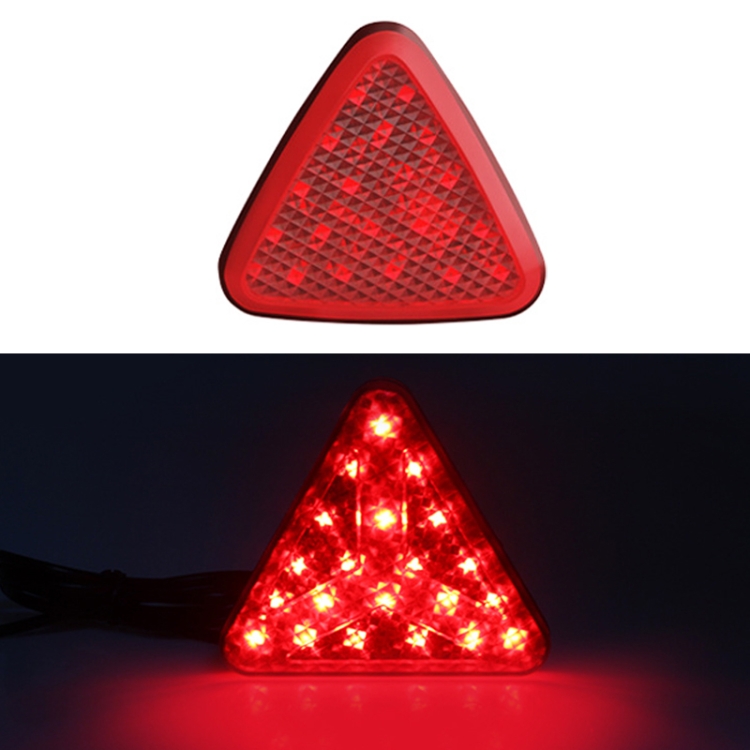 

Bicycle / Mountain Bike X Style Triangle Pilot Light LED Tail Light (Red)