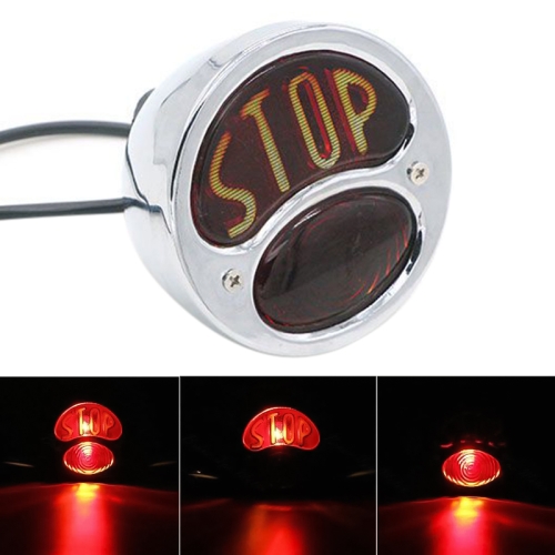 

Motorcycle Universal Retro Classic LED Tail Lights(Mirror)