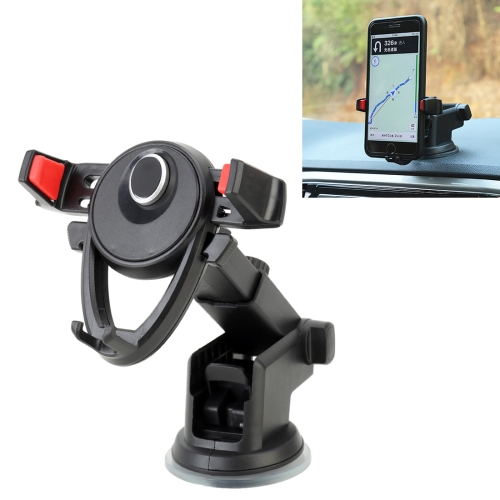 

Universal Car Suction Cup Mount Bracket Phone Holder for 60-86mm Mobile Phone(Red)