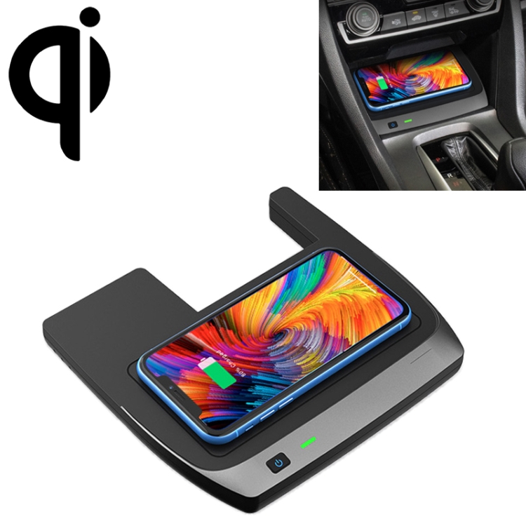 Car Qi Standard Wireless Charger 10W Quick Charging for 2016-2021