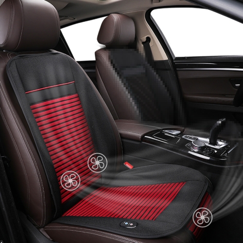 12V Car Summer Cool Ventilated Seat Cover with Fan Cooler Seat Cover