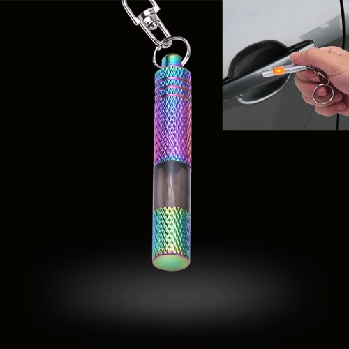 

Car Copper LED Neon Lamp Anti-static Keychain Static Elimination Rod (Colour)