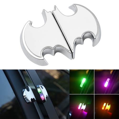 

2 PCS Car LED Door Warning Lights Anti-collision Door Opening Lamp Flashing Lights (Silver)