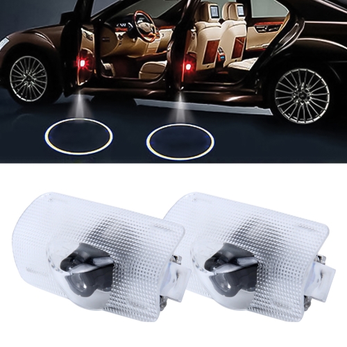 2 PCS LED Autotür Willkommen Logo Licht Automarke 3D Schattenlicht für  Lexus LS 2007-2016