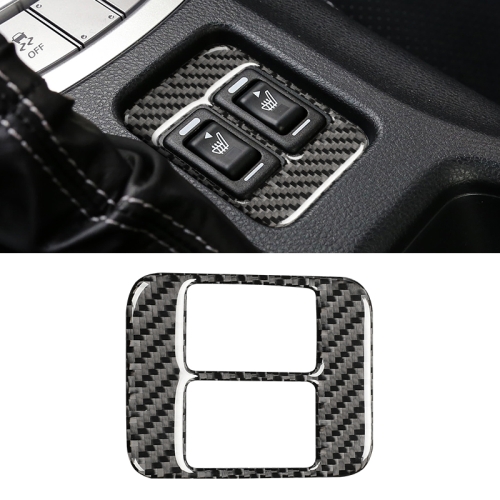 Auto Carbon Faser Sitzheizung Dekorative Aufkleber für Subaru BRZ / Toyota  86 2013-2019, Links- und Rechtsantrieb