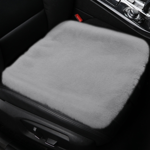 Auto Winter Plüsch Sitzheizung Kissen Wärmerbezug Warme Matte (Grau)