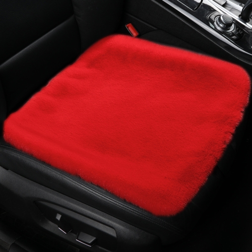 Auto Winter Plüsch Sitzheizung Kissen Wärmerbezug Warme Matte (Rot)