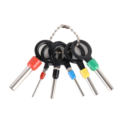 11 pcs Car Wire Terminal Removal Tools Car Wire Harness Plug Terminal Extraction Pick Connector Crimp Pin Back Needle Remove Tool Set 