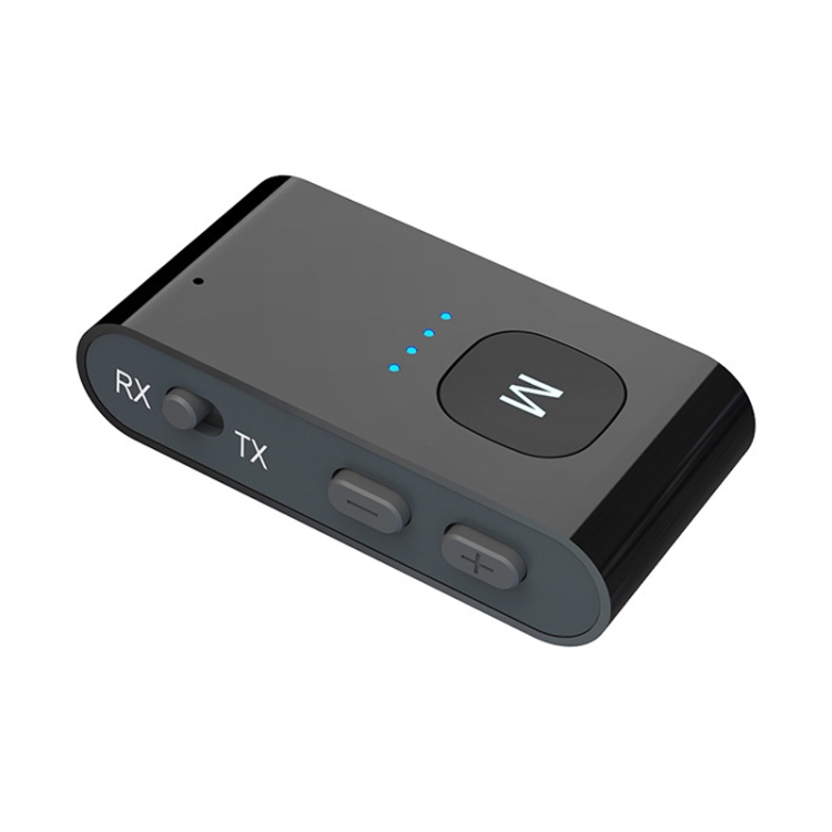 

BR03N Bluetooth Transmitter Receiver Battery Display Support TF Card / Bluetooth Selfie Function