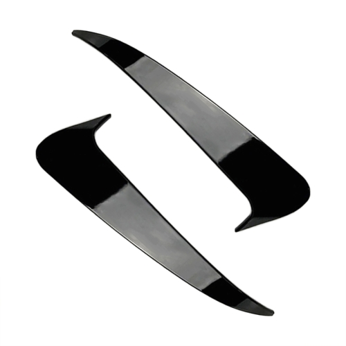 

Car Rear Bumper Air Outlet Wind Knife Blade Decoration Sticker Strip for Mercedes-Benz C Class W205 (Black)