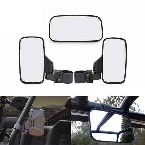

Universal For All-terrain Vehicles Central Rearview Mirror Side Mirror Combination Set For UTV / ATV