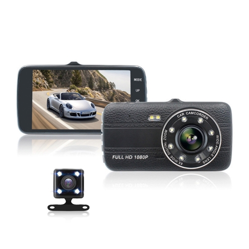 

D910 4 inch 1080P HD Night Vision Dual Record Driving Recorder