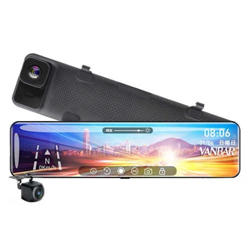 

T1 12 inch 2K HD Night Vision Streaming Media Front and Rear Dual Recording Driving Recorder