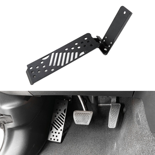 

Car Modification Straight Metal Left Foot Rest Pedal for Jeep Wrangler JL 2018-2019