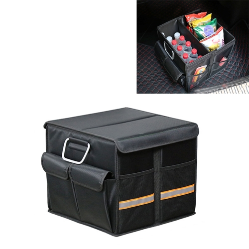 

Car Trunk Foldable Storage Box, Capacity: 36L (Black)