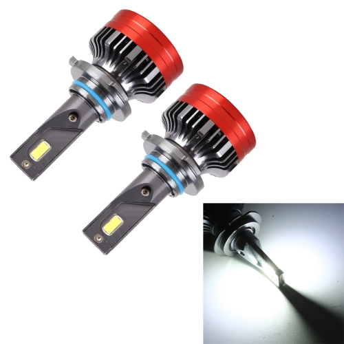 

K10 1 Pair 9005 DC12V / 65W / 6000K / 6500LM Car LED SMD-3750 Lamp Bead Headlight