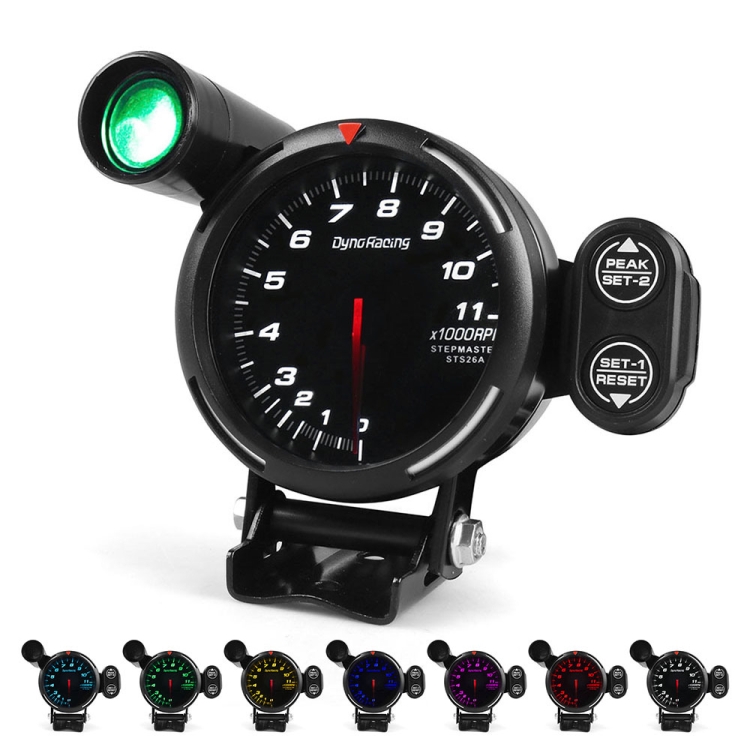 

80mm Car Modified LED Tachometer with Self-check Function