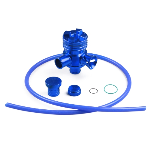 

Car Modified Pressure Relief Valve 1.8T/2.7T Discharge Valve for Volkswagen GTi Jetta / Audi A3 A4 A6 TT (Blue)