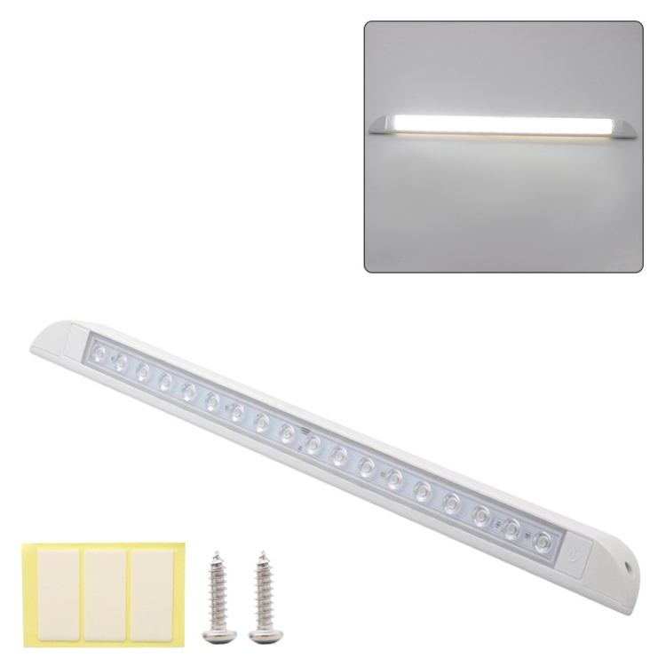 

RV / Yacht Awning LED Strip Light DC12-28V with 18 LEDs Lamp Beads (White)