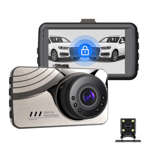 

D906 3 inch Car HD Driving Recorder, Double Recording Gravity Parking Monitoring