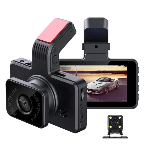 

D905 3 inch Car HD Driving Recorder, Double Recording Gravity Parking Monitoring