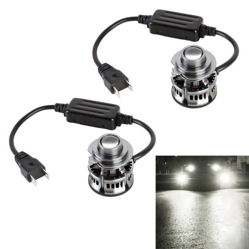 

1 Pair H7 27W / DC12V Car Aluminum Alloy LED Headlight (White Light)