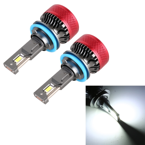 

1 Pair H8 DC12V 65W 6000K 6500LM LED Car Headlights