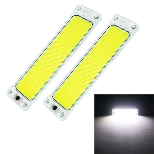 

2 PCS ZS-3347 DC12-24V High Bright 108 COB Lamp Beads Car Dome Light Cabin Light Bar