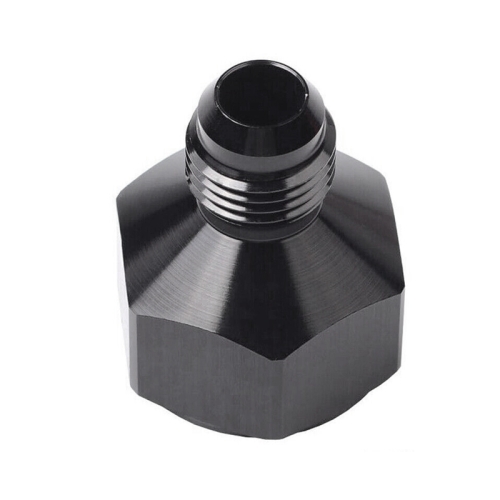 

AN10 to AN8 Male and Female Connector Conversion Screw Oil Cooler Conversion Reducer Adapter (Black)