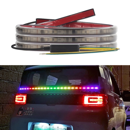 

S15-150CM 150cm DC12V-24V Car Rear LED RGB Daytime Running Lights Strip Colorful Lamp