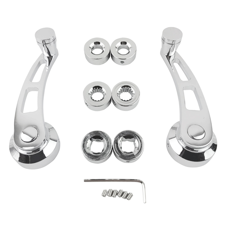 

Car 4-1/4 inch Electroplated Winder Handle Crank Door Lever Handle for Chevrolet / Ford / Chrysler