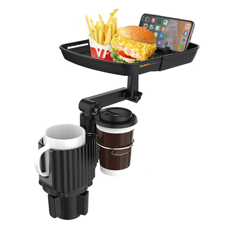 

Car Beverage Table Food Rack Mobile Phone Holder