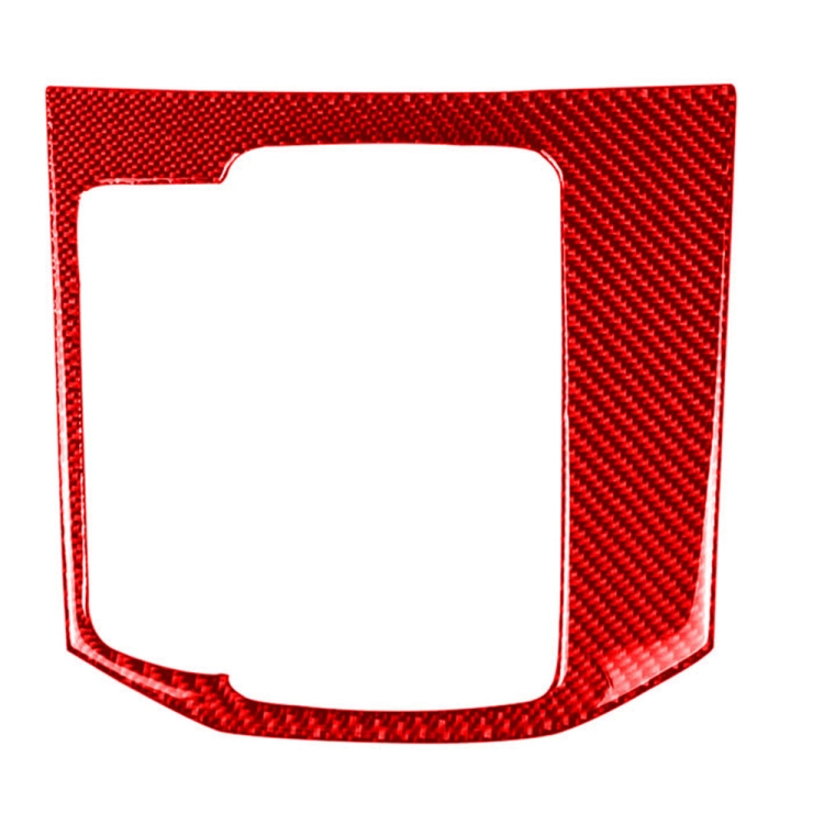 

Car Carbon Fiber Gear Panel Decorative Sticker for Mazda CX-5 2017-2018, Left Drive (Red)