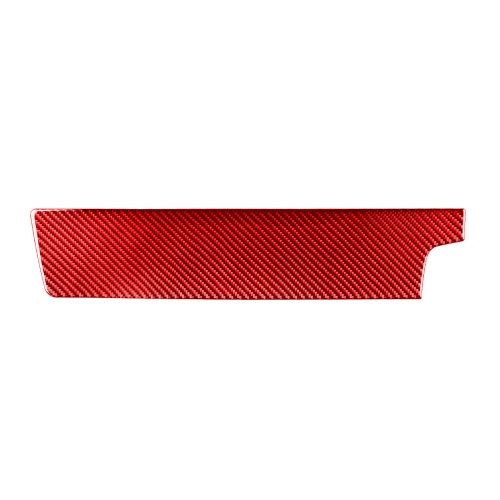 

Car Carbon Fiber Passenger Center Control Panel Decorative Sticker for Toyota RAV4 2006-2013, Right Drive (Red)