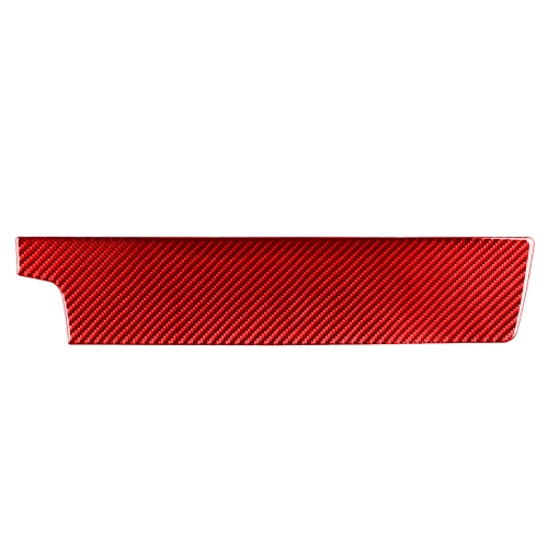 

Car Carbon Fiber Passenger Center Control Panel Decorative Sticker for Toyota RAV4 2006-2013, Left Drive (Red)