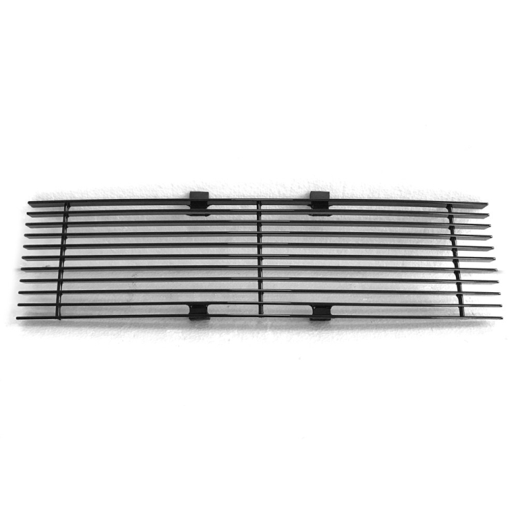 Black Billet Grille Insert For 2009-2014 Ford F-150 - Lower Bumper Grill, Bolt-On Style