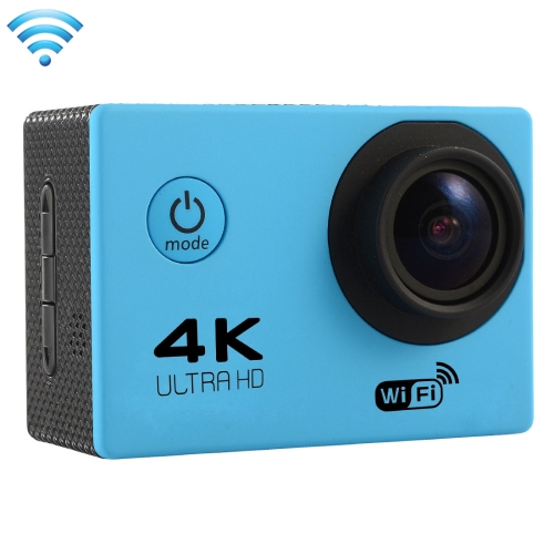 

F60 2.0 inch Screen 170 Degrees Wide Angle WiFi Sport Action Camera Camcorder with Waterproof Housing Case, Support 64GB Micro SD Card(Blue)