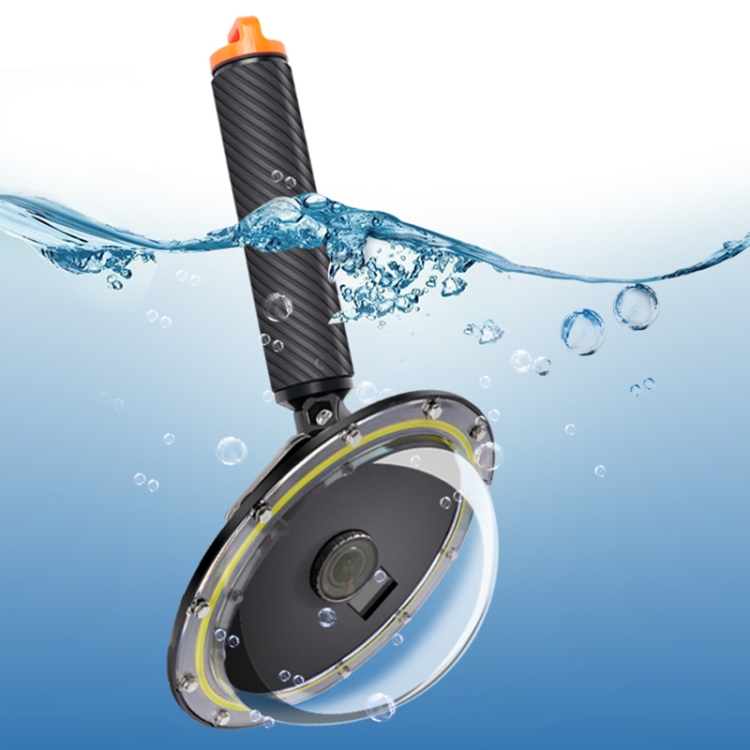 RUIGPRO Floating Hand Grip Dome Port Underwater Diving Camera Lens