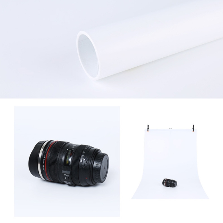 

100x200cm PVC Paper Matte Photography Background(White)