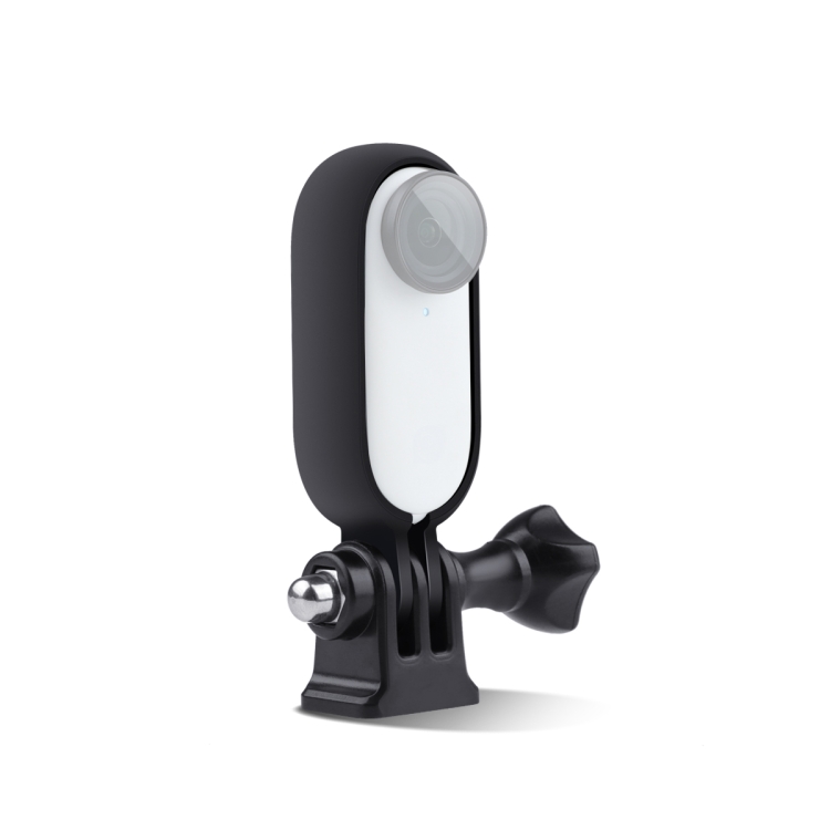 

Plastic Protective Frame Mount Cage with Tripod Base Adapter for Insta360 GO 2(Black)