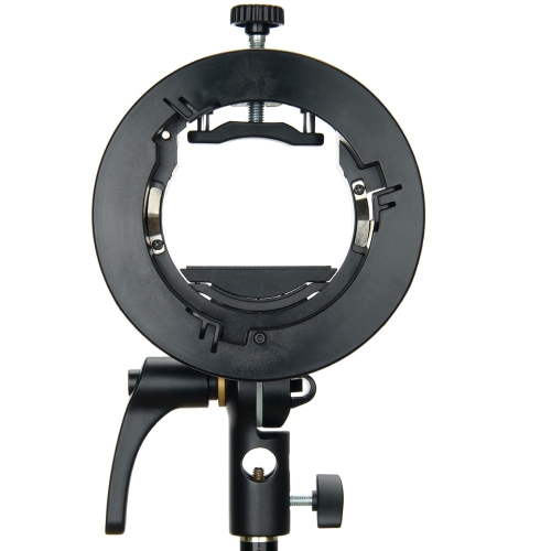 

Godox S2 Speedlite S-Type Bracket Bowens Mount Flash S-type Holder Bracket (Black)