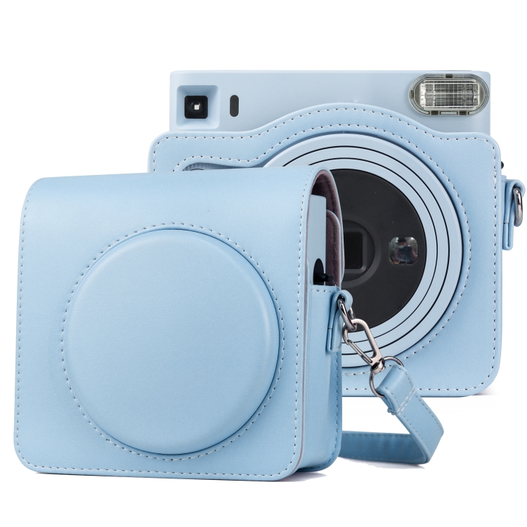 thumbnail image 2 of Phetium Protective Case Compatible With Fujifilm Instax Square SQ6 Instant Film Camera, Soft PU Leather Bag With Adjustable Shoulder Strap (Blush Gold 2 of 13