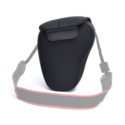 CADeN H6 Shockproof Waterproof Camera Liner Neoprene Bag Case, Size: 17 x 10.5 x 22cm (Black Red)