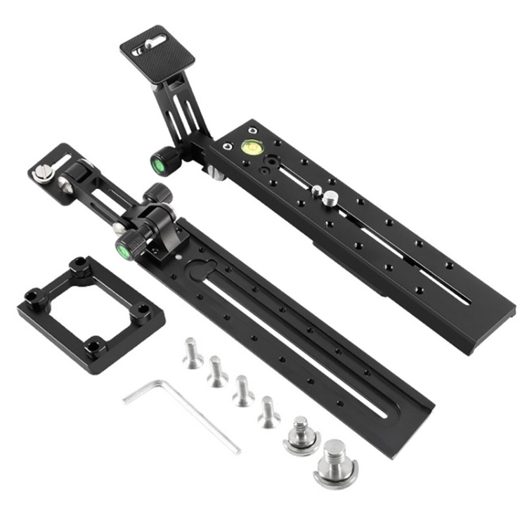 

BEXIN VR-220 220mm Length Aluminum Alloy Extended Quick Release Plate for Manfrotto / Sachtler (Black)