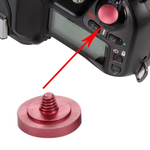Universal Metal Camera Shutter Release Button, Diameter: 11mm, Thickness: 2mm(Red)