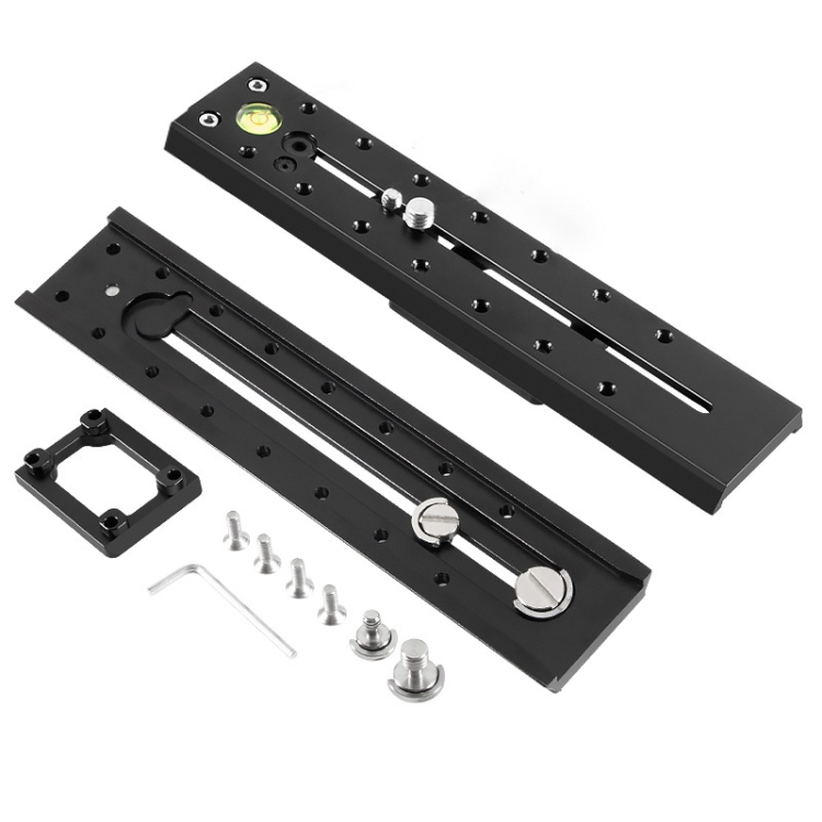 

BEXIN VR-220L 220mm Length Aluminum Alloy Extended Quick Release Plate for Manfrotto / Sachtler (Black)