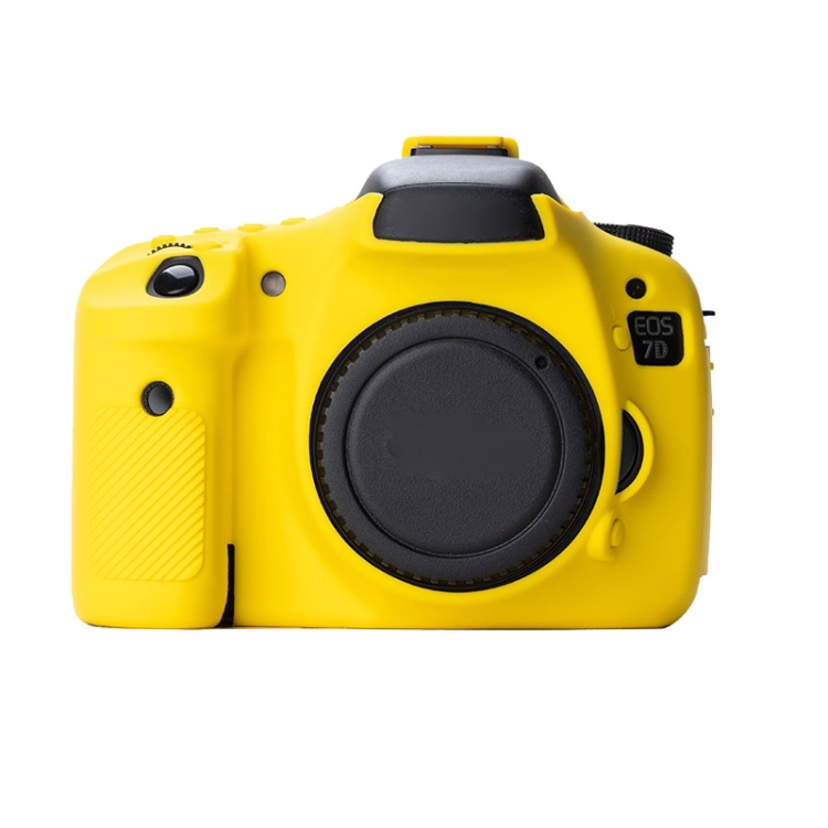 

Soft Silicone Protective Case for Canon EOS 7D (Yellow)