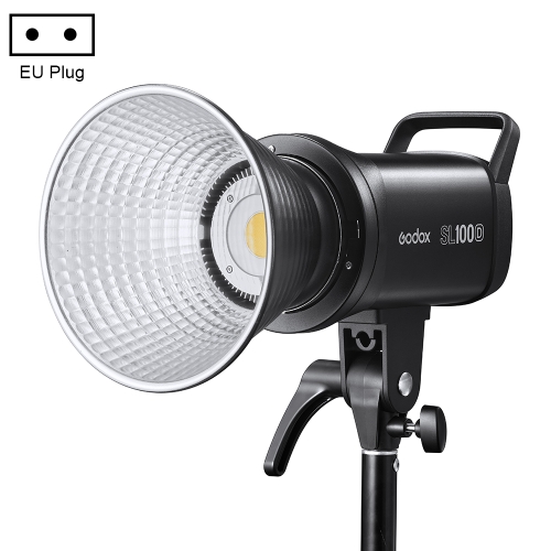 

Godox SL100D 100W 5600K Daylight-balanced LED Light Studio Continuous Photo Video Light(EU Plug)