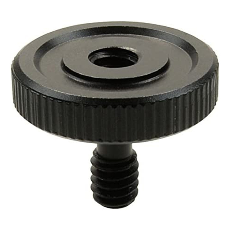 

1/4 inch Male to Female Screw Adapter for Fixing Light / Stand (Black)
